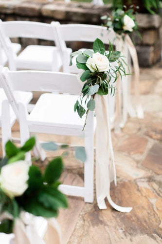Aisle Marker - Eucalyptus and Roses - Wedding planning, Wedding timeline, Wedding Photography - WedSmart